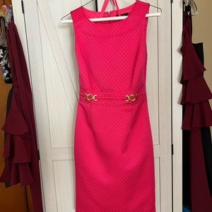 Cute Pink Tahari Interview Dress